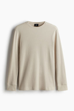 Camiseta en punto gofrado Slim Fit - H&m фото 7