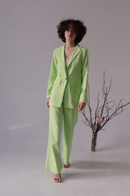 7931 Костюм брючный светло-зелёный - Martichelli фото 23