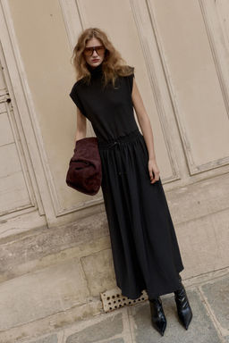 LONG DRESS WITH MATCHING DETAIL - Zara фото 7