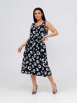 Сарафан женский, цвет черный