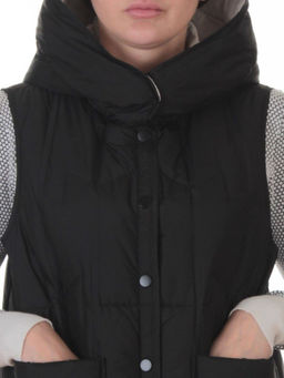 H24-26 BLACK Жилет утепленный женский (утиный пух) - Fashion фото 4