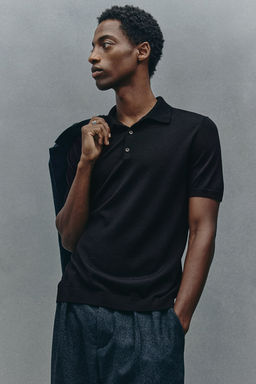 Polo de lana Slim Fit - H&m фото 2