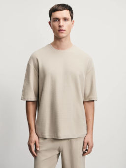 Футболка relax fit из 100% хлопка / Zarina  фото 3