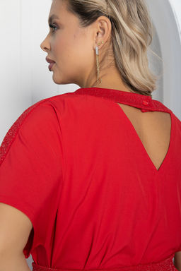 Платье Сказка (красное) П11585 - Lt collection фото 5