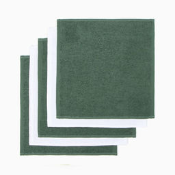 Набор махровых полотенец Этель Лесные жители 30?30 см - 5 шт., 100% хл, 340 г/м?