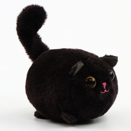 Мягкая игрушка Кот, 8 см, чёрная - Simaland фото 4