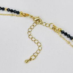 Колье двойное из Шпинели с цепочкой 38/42 см +