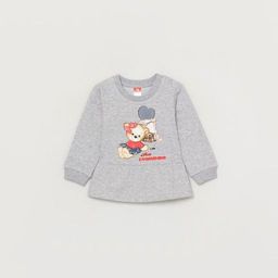 CRB wear/CWNG 62940-11-298 Джемпер для девочки, светло-серый меланж/Ex.Cherubino  фото 3