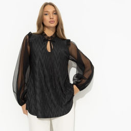 Блуза с прозрачными рукавами Вечная привилегия - Charutti фото 2