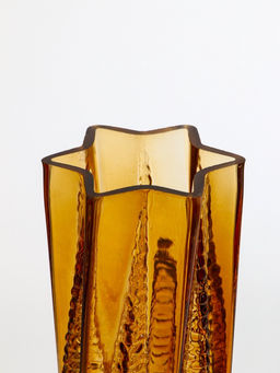 Ваза «Флоранс», 25×11×9 см, стекло, коричневая