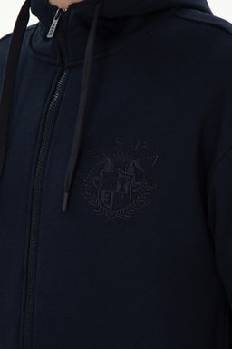 Мужской темно-синий вязаный кардиган Неожиданная скидка в корзине - U.s. polo assn фото 7