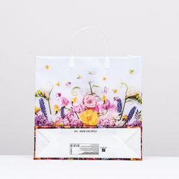 Цена за 10 шт. Пакет Красивый букет, мягкий пластик, 30х30 100 мкм - Simaland фото 2