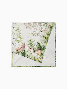 Набор кухонный «Этель. Лесная сказка»: скатерть 148×183 ±2 см с ГМВО, салфетка 40×40 см - 8 шт.