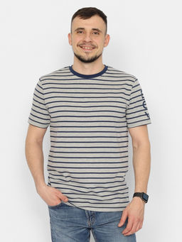 CRB wear/FSSM 60229-11 Футболка мужская,Светло-серый меланж/Ex.Cherubino