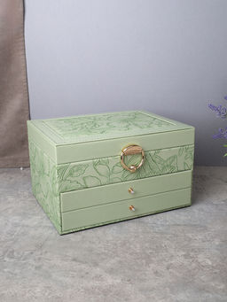 Шкатулка 23х17,5х13,5 см / YH2403 /уп 12/ - Галеонтрейд фото 2