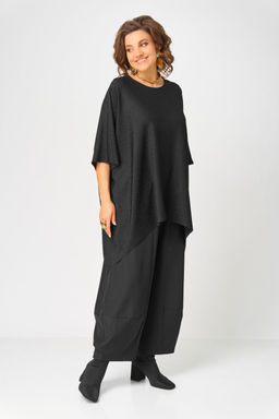 Джемпер Bliss 0301-Р черный с люрексом  фото 6