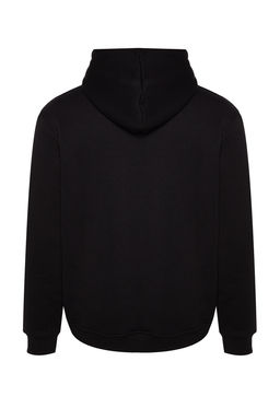 TRENDYOL MAN Siyah Regular/Normal Kesim Uzay Nak?sl? Kapusonlu Ici Polar/S?cak Tutan Sweatshirt TMNAW24SW00101 - Trendyolmilla фото 24