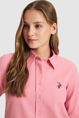 Kad_n Pembe Uzun Kollu Basic G_mlek - U.s. polo assn фото 2