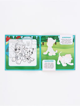 Набор многоразовых водных раскрасок, 18х18 см, 4 шт.