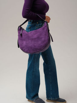 Сумка Azaro 30816 фиолетовая орхидея