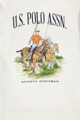 Толстовка с камнем для мальчика Неожиданная скидка в корзине - U.s. polo assn фото 3