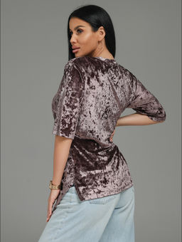 Мия футболка женская (пудра)