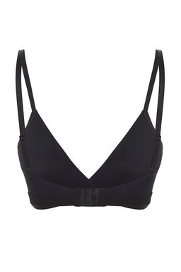 TRENDYOLMILLA Siyah Micro Ip Ask?l? Ucgen Balensiz Kaps?z Bralette Orme Sutyen THMSS21SU0014  фото 8