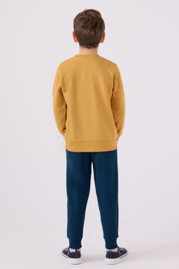 Горчичный пижамный комплект для мальчика Неожиданная скидка в корзине - U.s. polo assn фото 4