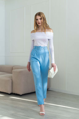 Брюки Стоун Bordo (голубой)* - Nadi bordo фото 3