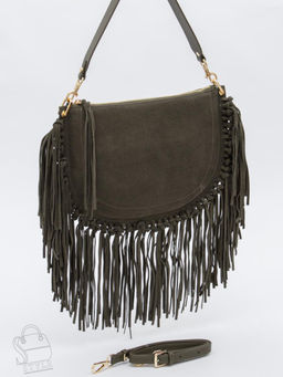 Сумка женская кожаная 990230NN gray Natale Navetta в Новосибирске