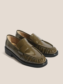 Женские лоферы TENDANCE Артикул 4569015, серо-зеленый  фото 2