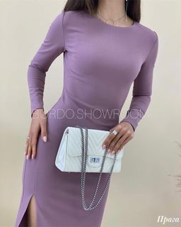 Платье Прага (пыльная роза) - Nadi bordo фото 3