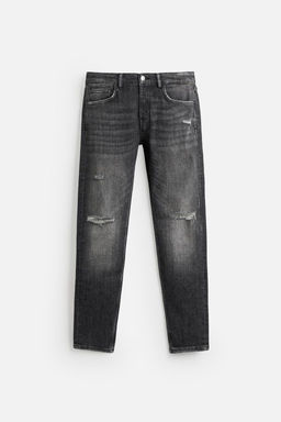 RIPPED SKINNY FIT JEANS - Zara фото 25