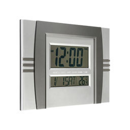 Часы электронные настенные, настольные, с будильником, 2хААА, 29×18.5×2 см