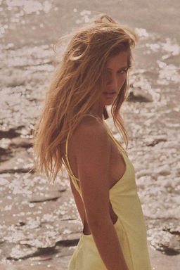 SATIN MIDI DRESS - Zara фото 3