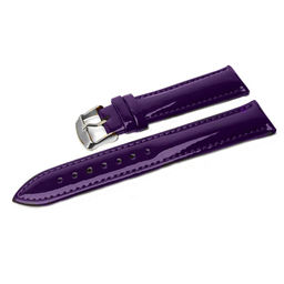 Ремешок для часов натуральная кожа фиолетовый C12-14purple