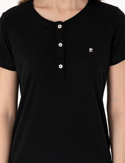 Siyah K_sakollu Pijama Tak_m_ - Pierre cardin фото 6