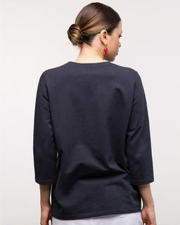 авторский лонгслив Футер 2-х нитка - Elena sorti фото 7