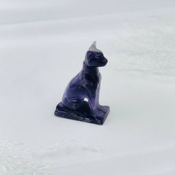 Кошка из Флюорита - Радуга самоцветов фото 4