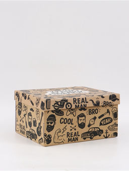 Коробка складная «Крутой подарок», 31 х 25,5 х 16 см