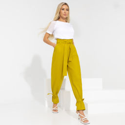 Брюки Выйти за пределы (стильная с поясом) - Charutti фото 6