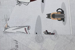 Рогожка Кулинар (по кайме), ш.1.5м, хлопок-100%, 165гр/м.кв - Купава фото 2