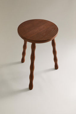 ELM WOOD STOOL - Zara фото 2