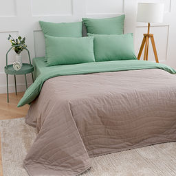 Покрывало стеганое 215х240 Традиция, поплин, 100% хлопок, Винтаж ВБ 215х240  фото 6