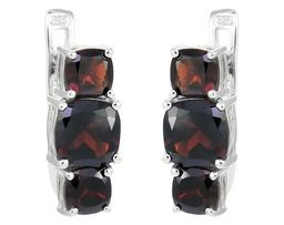 Серьги, гранат, Идея