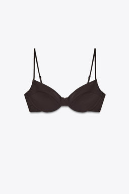 UNDERWIRED BIKINI TOP - Zara фото 4