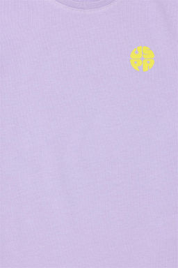 U. S. Polo Assn / Сиреневая футболка с круглым вырезом для мальчиков - U.s. polo assn фото 3