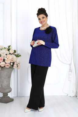 Платье Ninele 7431-Р темно-синий - Mira fashion фото 2431