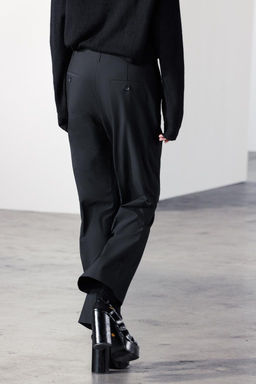 ZW COLLECTION STRAIGHT-LEG TROUSERS - Zara фото 10