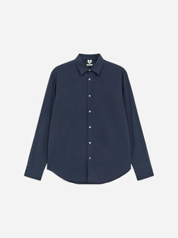 Camisa de lyocell y algod?n de corte regular - H&m фото 2